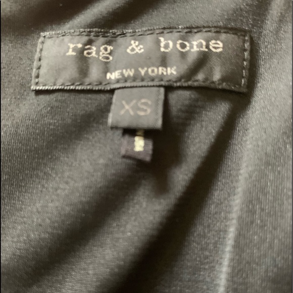 Rag & Bone Silk and Lamb Leather Top XS - Picture 6 of 8